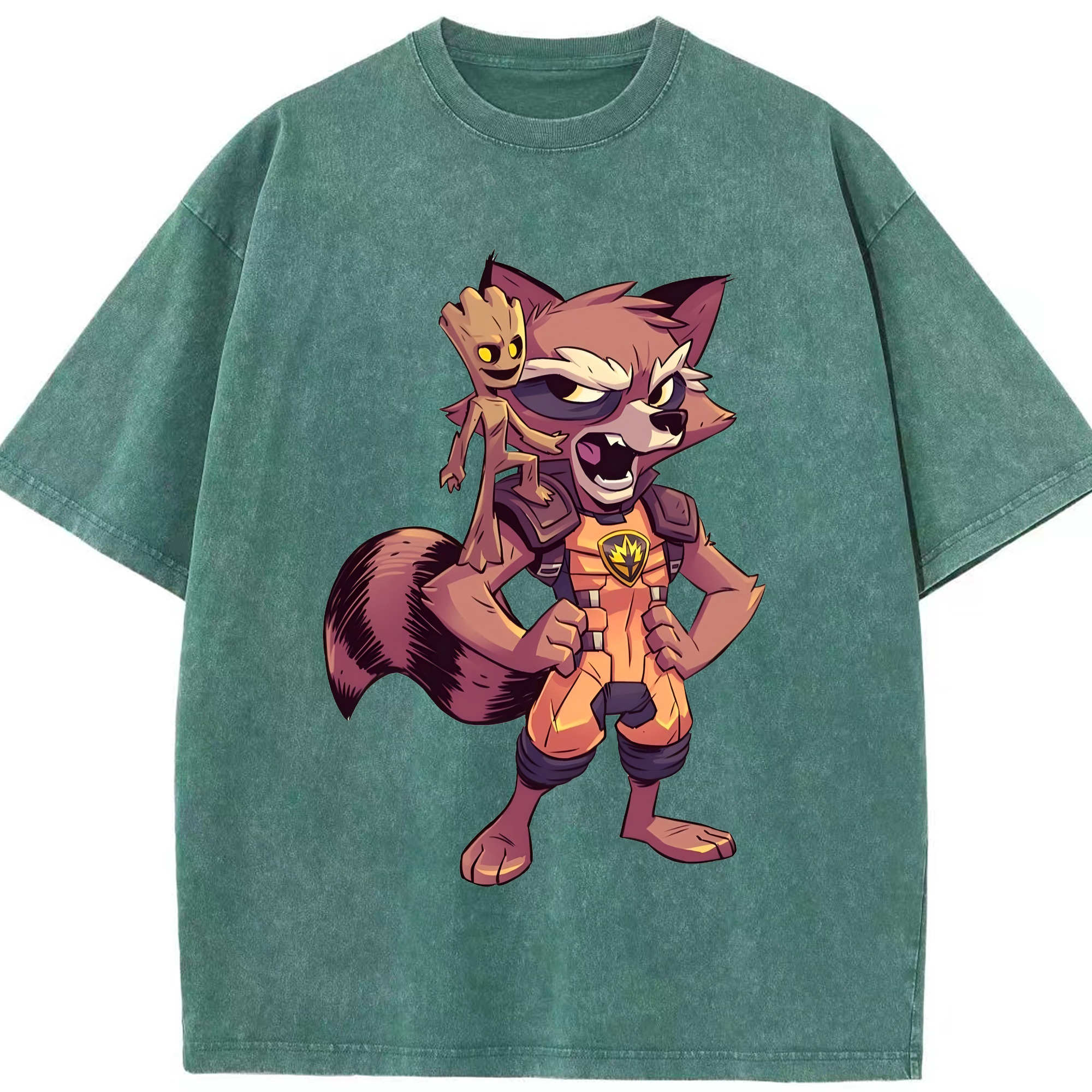 （画像用） アベンジャーズ The Avengers 綿100% ヴィンテージ風 半袖Tシャツ（フロントプリント）